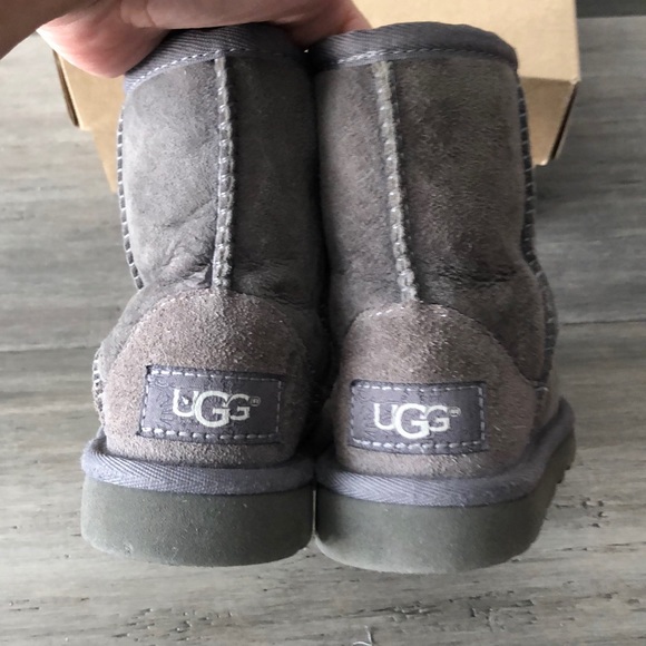 UGG Shoes Ugh Classic Grey Boots Size 6 Poshmark